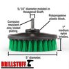 Drillstuff Drill Brush - Cleaning Supplies - Kitchen Accessories - Mold Remover 5in-S-G-H-DS